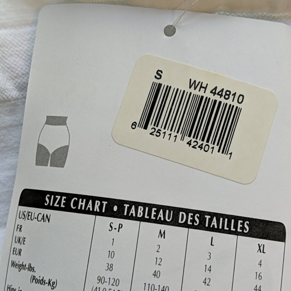 NWT The Body Wrap Seamless Panty Size Small - Picture 3 of 6